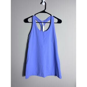 Lululemon Women’s Athletica Cool Racerback Tank Purple Periwinkle Size 12